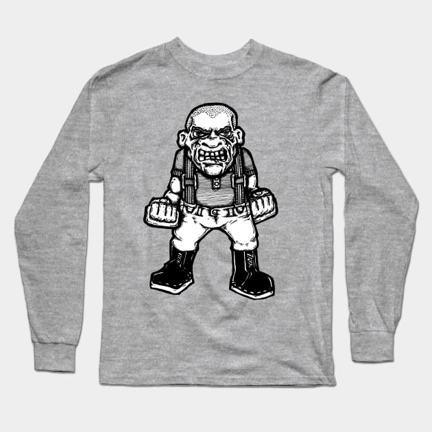 Halfling Skinhead Long Sleeve T-Shirt by Spevna